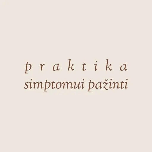 Pažinti simptomą